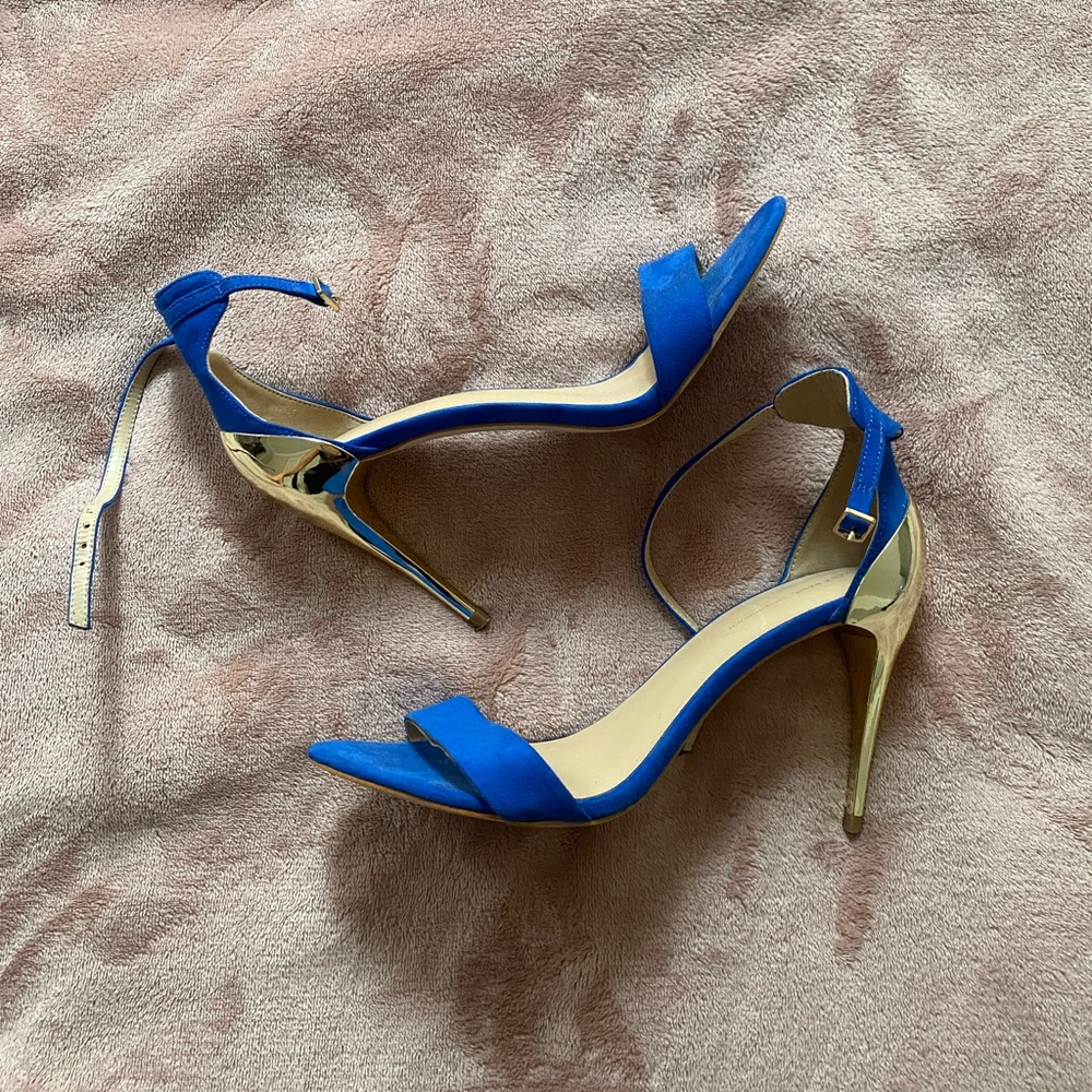 Zara Color block heel